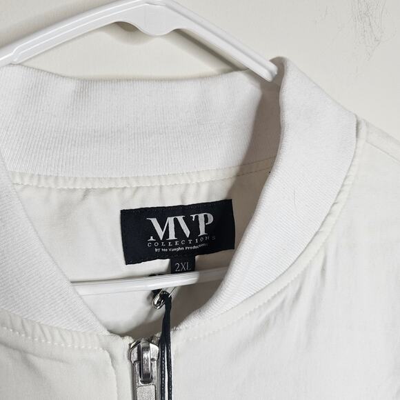 MVP Collections Men White Jacket Size 2XL - Picture 3 of 4